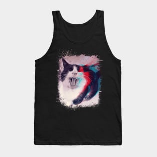 Screaming Cat Tank Top